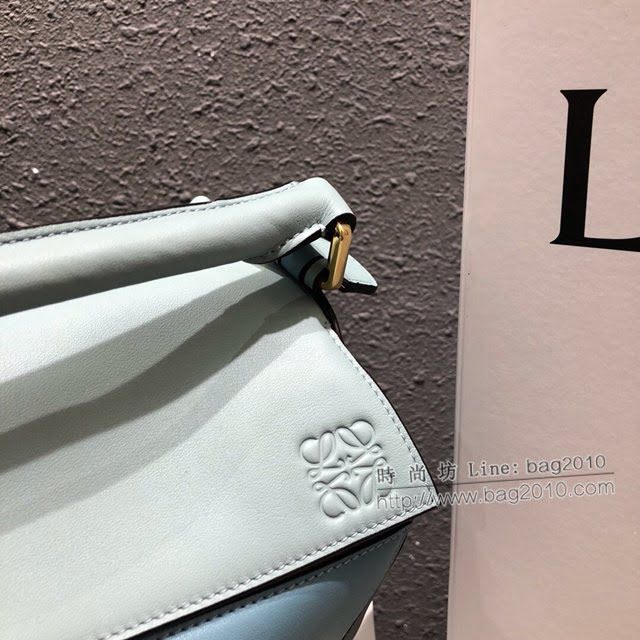 LOEWE經典爆款包包 羅意威中號Puzzle幾何拼接手提斜挎包 10171  tcl1143